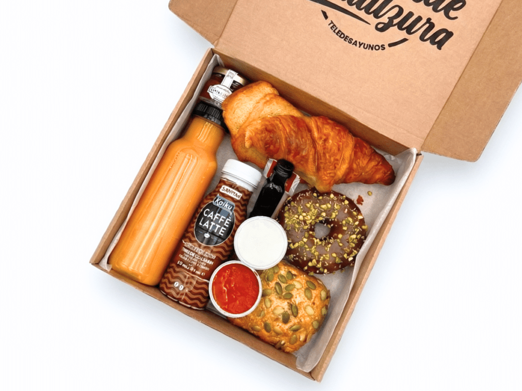 desayuno en caja gourmet te lo mereces a domicilio