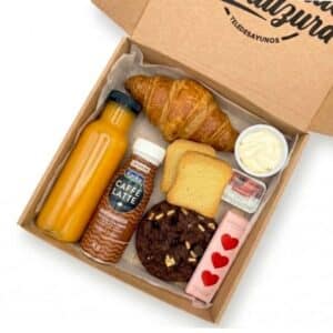 desayuno a domicilio sorpresa con dedicatoria con mucho amor