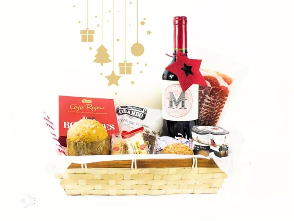 Cesta regalo Navidad