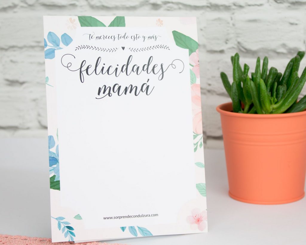 Tarjetas para el dia de la madre
