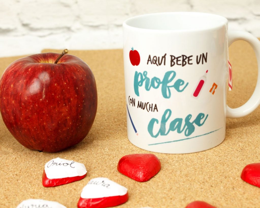 taza para regalar a profesores