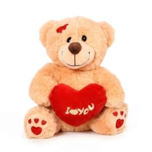 Oso de peluche I love you