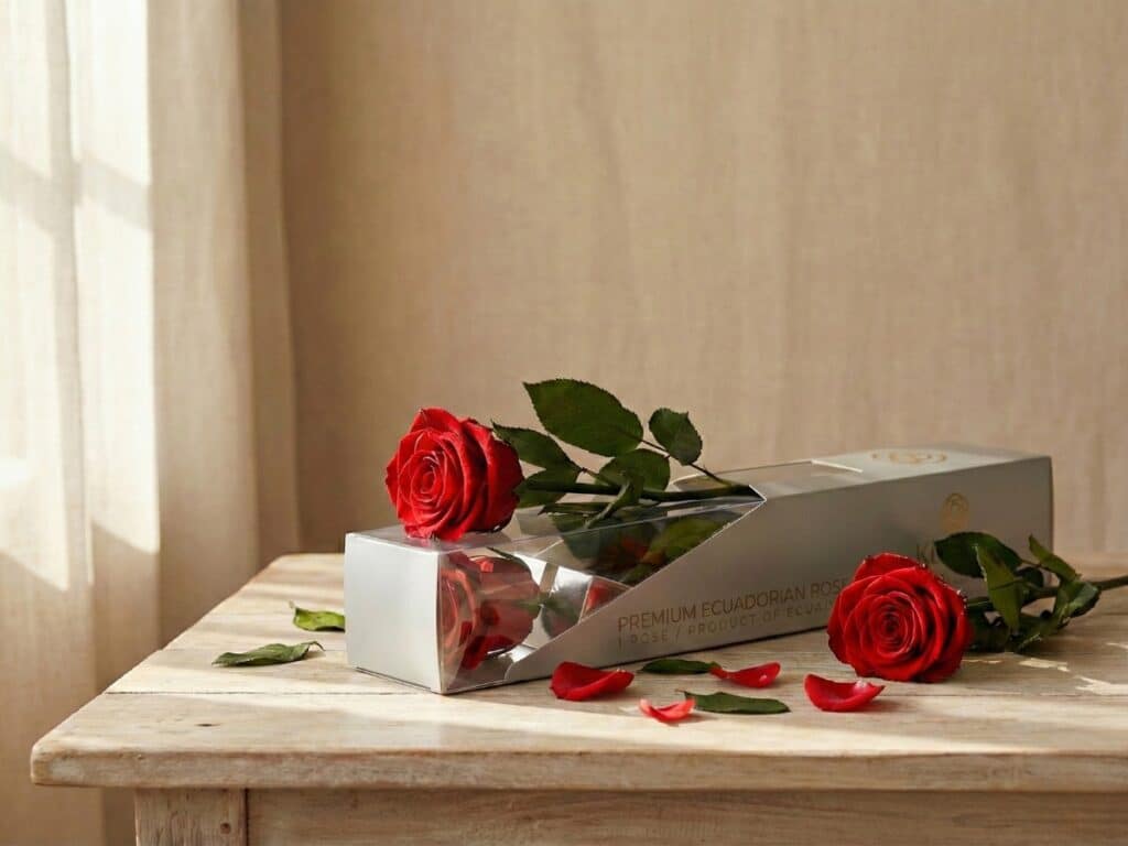 Rosa roja eterna