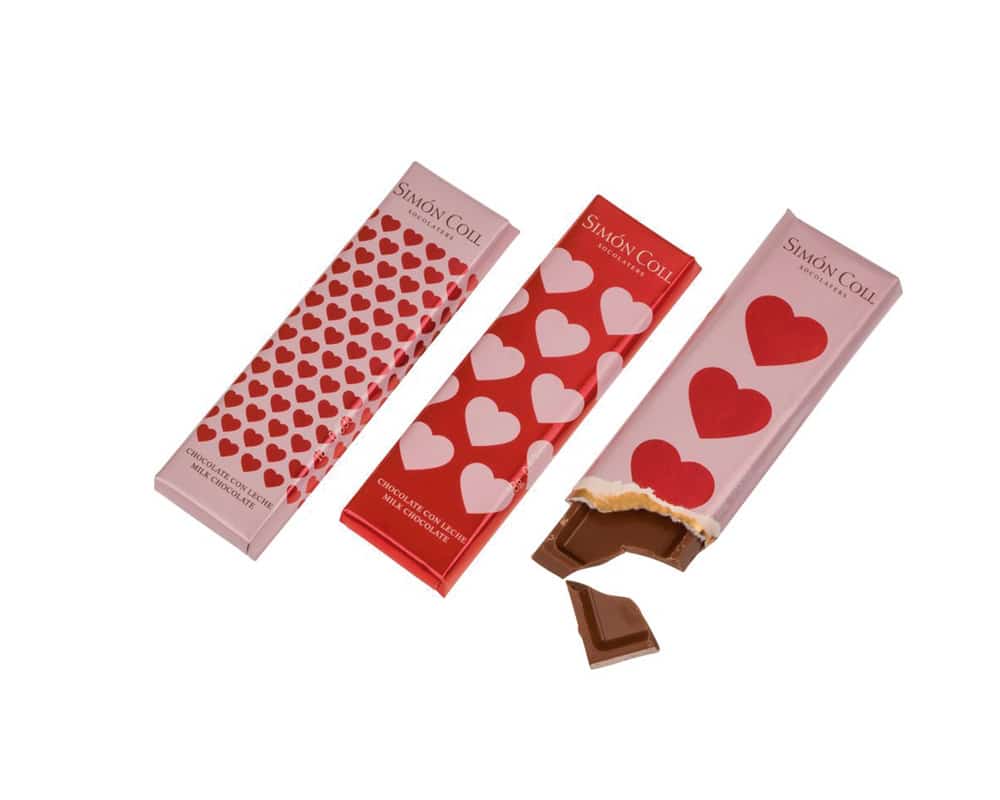 chocolatina corazones