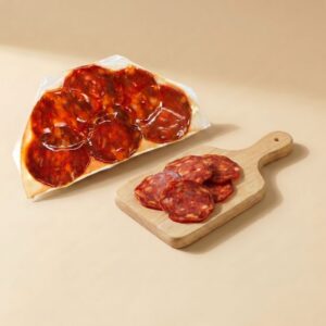 Chorizo ibérico de bellota cortado en lonchas 35 gramos