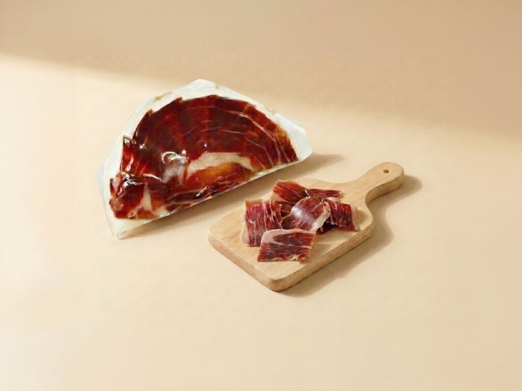 Jamón ibérico de cebo cortado a cuchillo 35 gramos