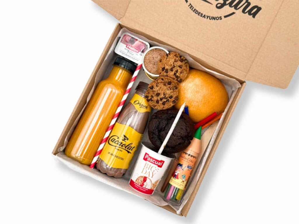 regalo desayuno infantil