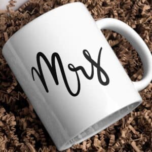 Taza original Mrs para mujeres con mucha clase