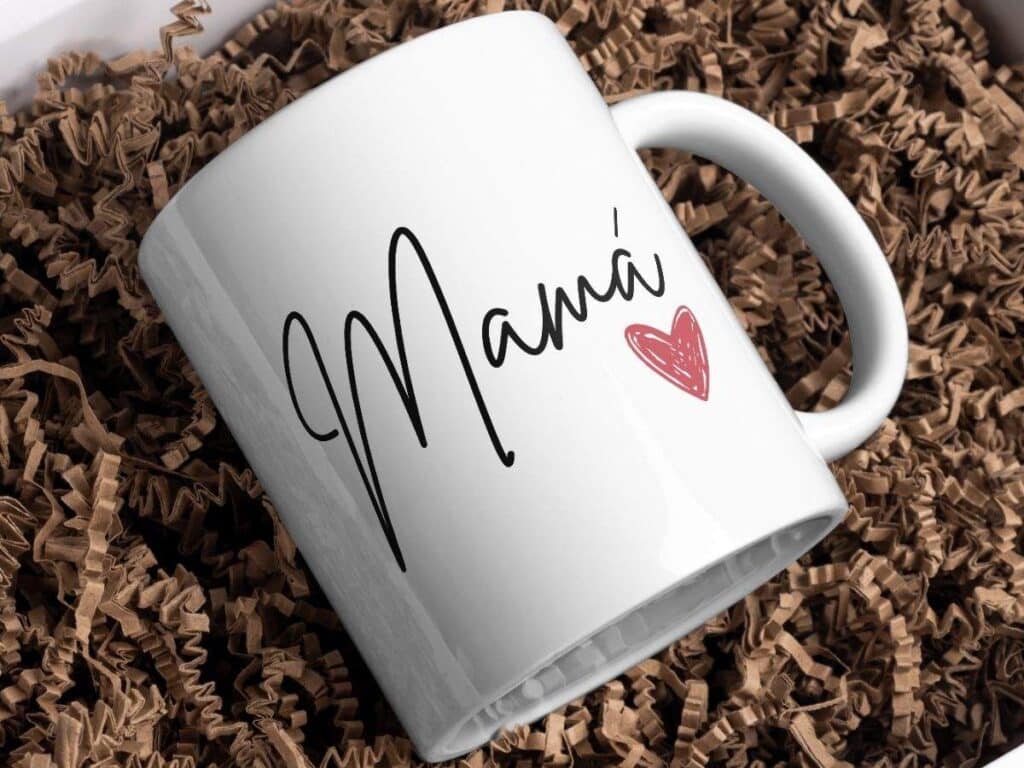 Taza original para mamás primerizas